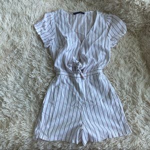 Abercrombie & Fitch Striped Romper